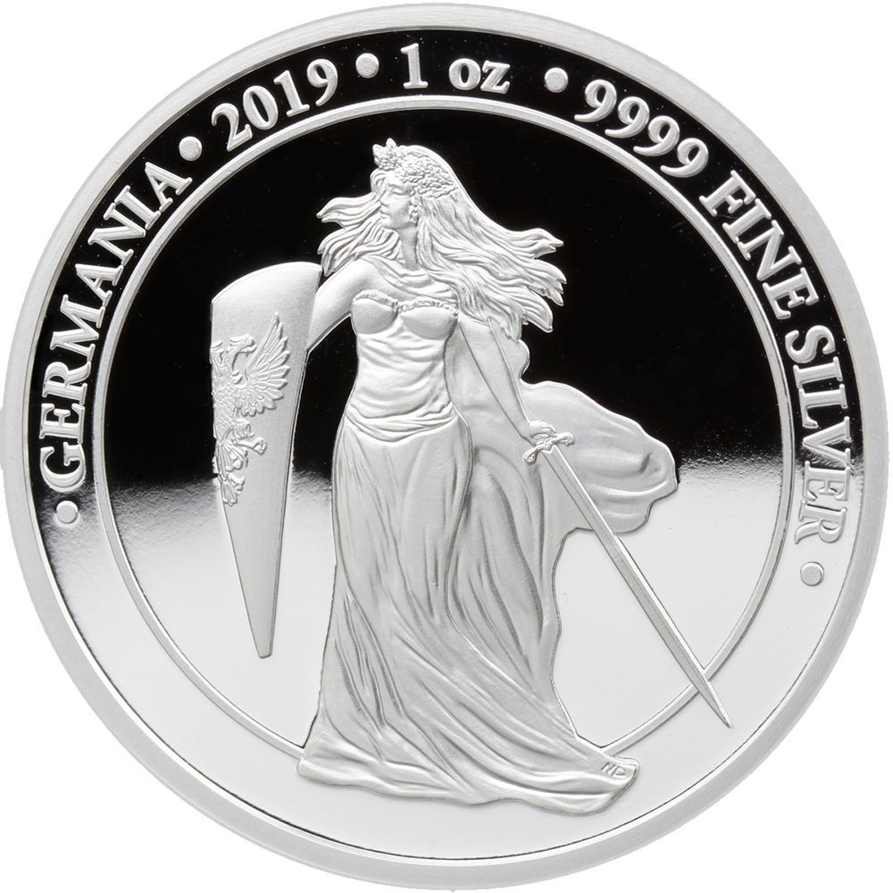 2019\u00201\u0020oz\u0020Germania\u0020Proof\u0020Silver\u0020Coin\u0020\u002D\u00205\u0020Mark