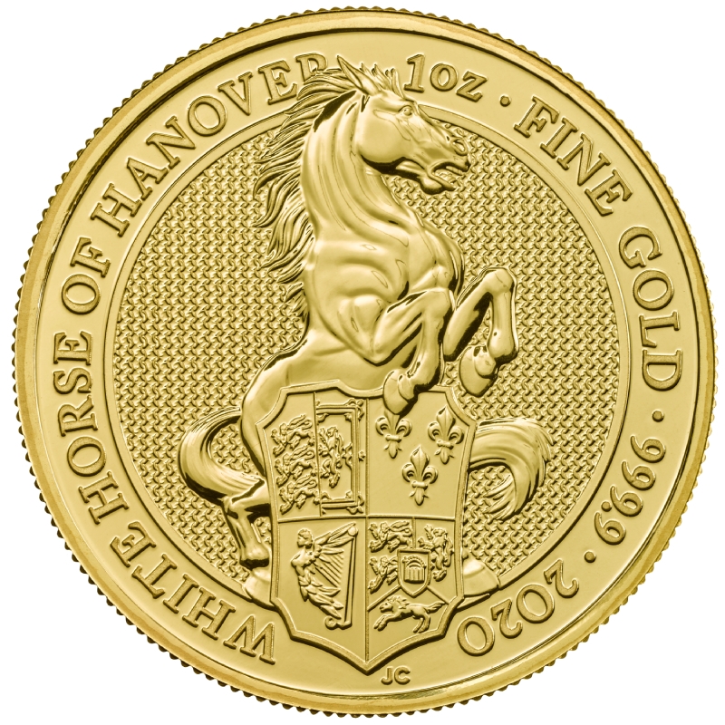 2020\u00201\u0020oz\u0020Queen\u0027s\u0020Beasts\u0020White\u0020Horse\u0020of\u0020Hanover\u0020Gold\u0020Coin