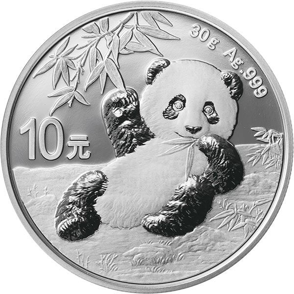 2020\u002030\u0020Gram\u0020Chinese\u0020Silver\u0020Panda\u0020Coin\u0020BU