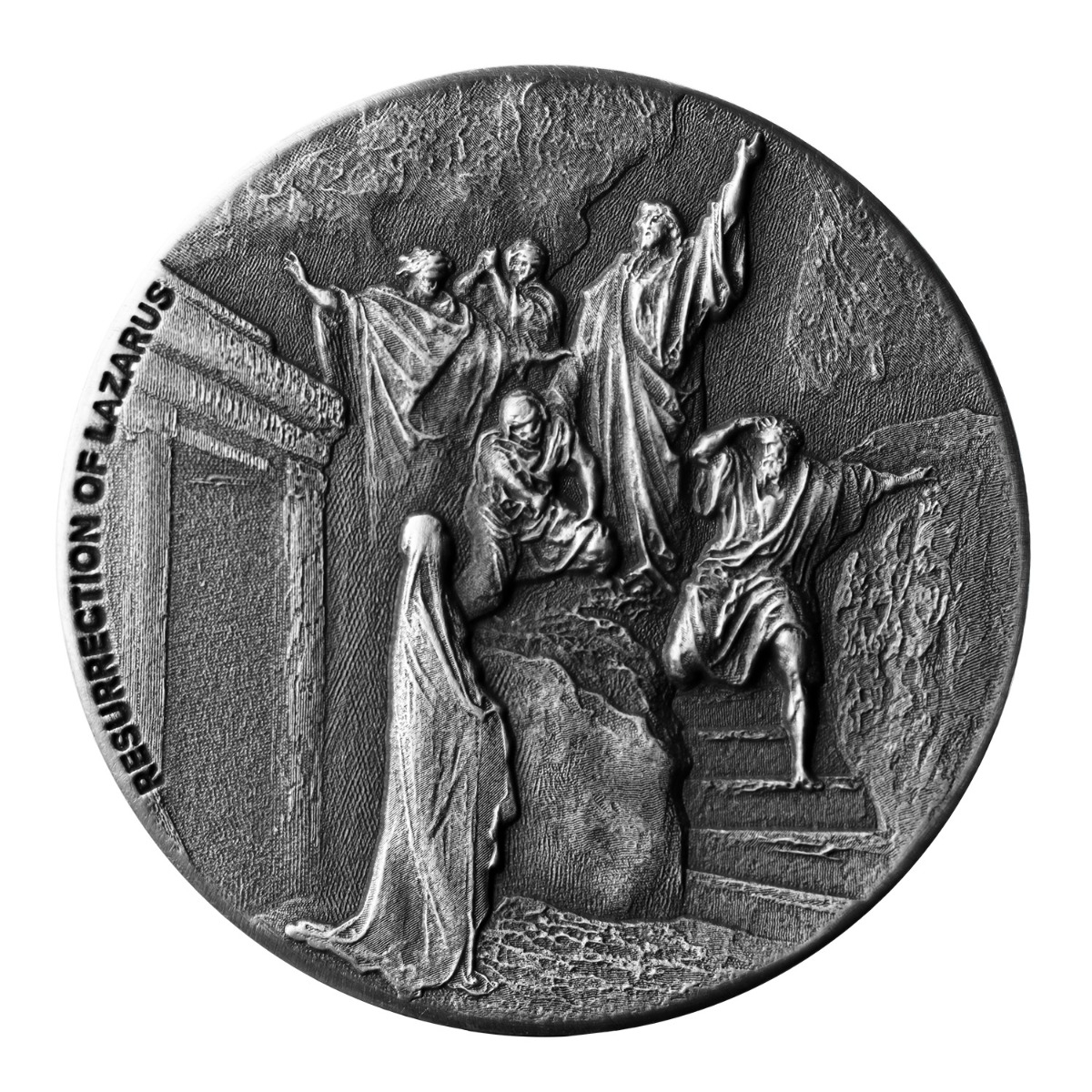 2020\u00202\u0020oz\u0020Resurrection\u0020of\u0020Lazarus\u0020Biblical\u0020Silver\u0020Coin\u0020Series