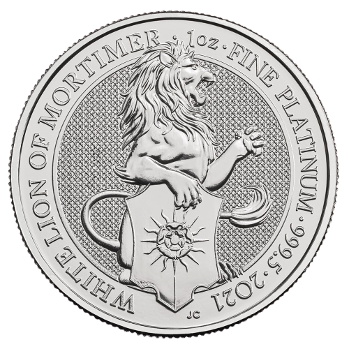 2021\u00201\u0020oz\u0020Queen\u0027s\u0020Beasts\u0020White\u0020Lion\u0020of\u0020Mortimer\u0020Platinum\u0020Coin