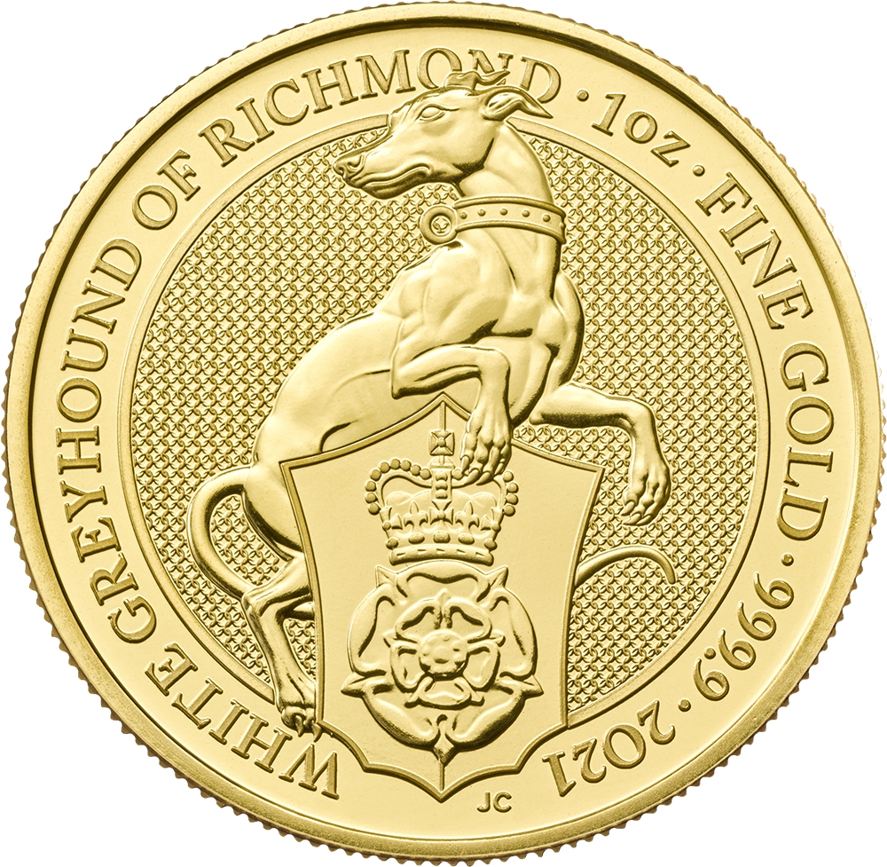 2021\u00201\u0020oz\u0020Queen\u0027s\u0020Beasts\u0020White\u0020Greyhound\u0020of\u0020Richmond\u0020Gold\u0020Coin