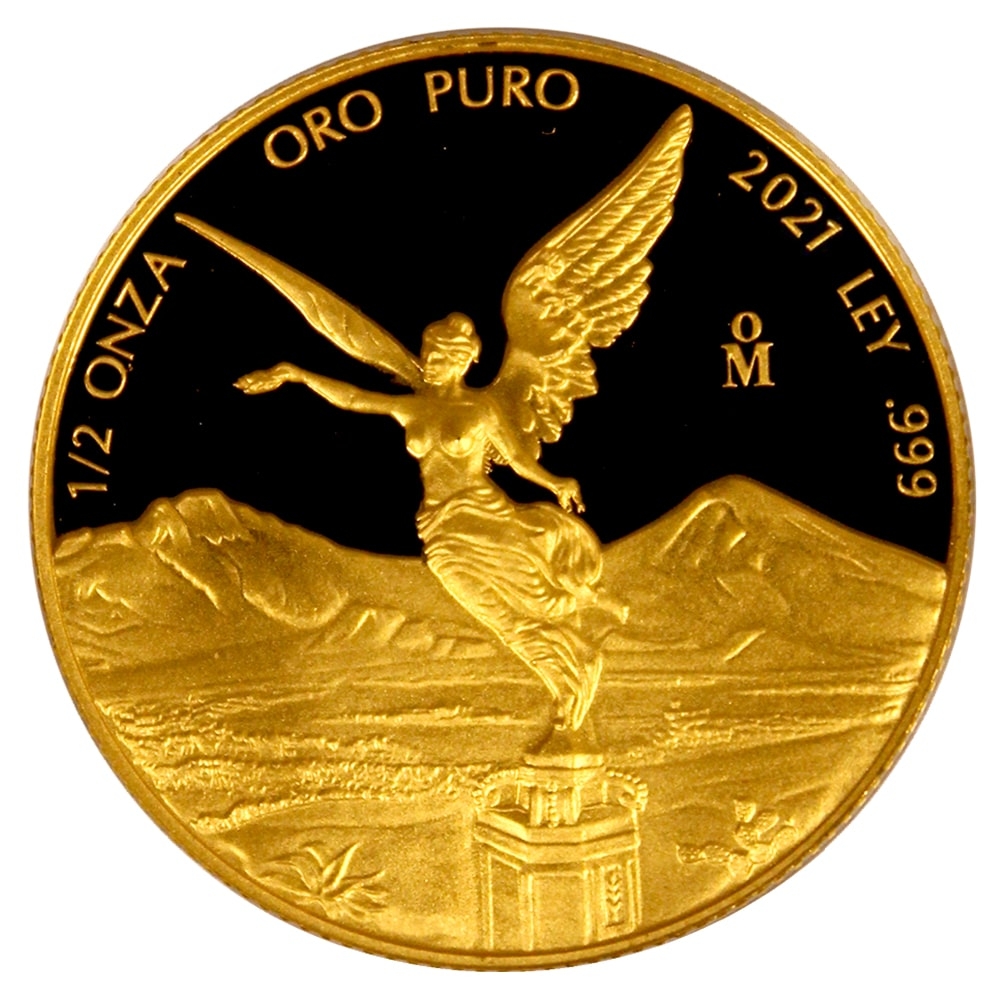 2021\u00201\u002F2\u0020oz\u0020Mexican\u0020Gold\u0020Libertad\u0020Proof\u0020Coin