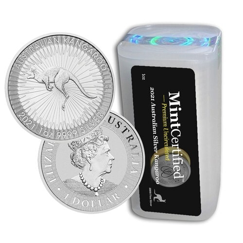 2021\u0020Australian\u0020Silver\u0020Kangaroo\u0020Roll\u0020\u002D\u0020MintCertified\u2122