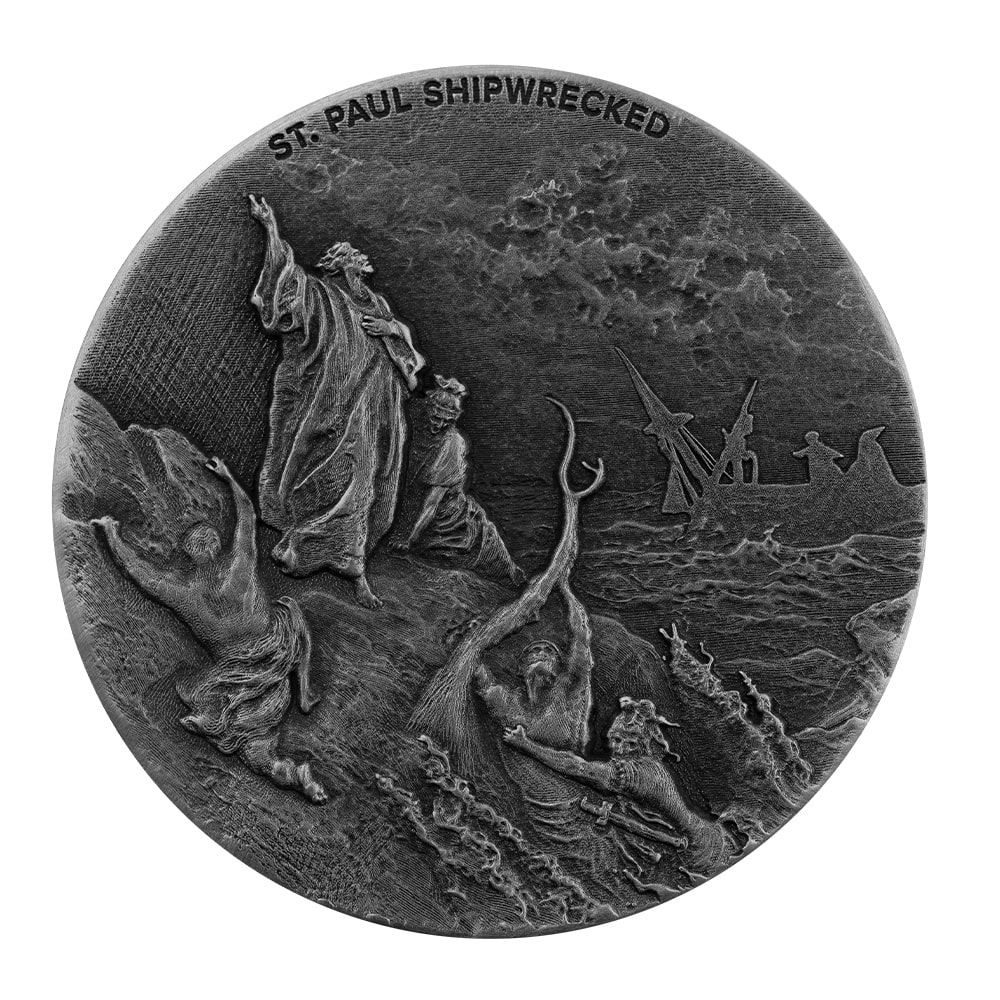 2021\u00202\u0020oz\u0020Saint\u0020Paul\u0020Shipwrecked\u0020Silver\u0020Coin\u0020\u0020\u002D\u0020Biblical\u0020Series