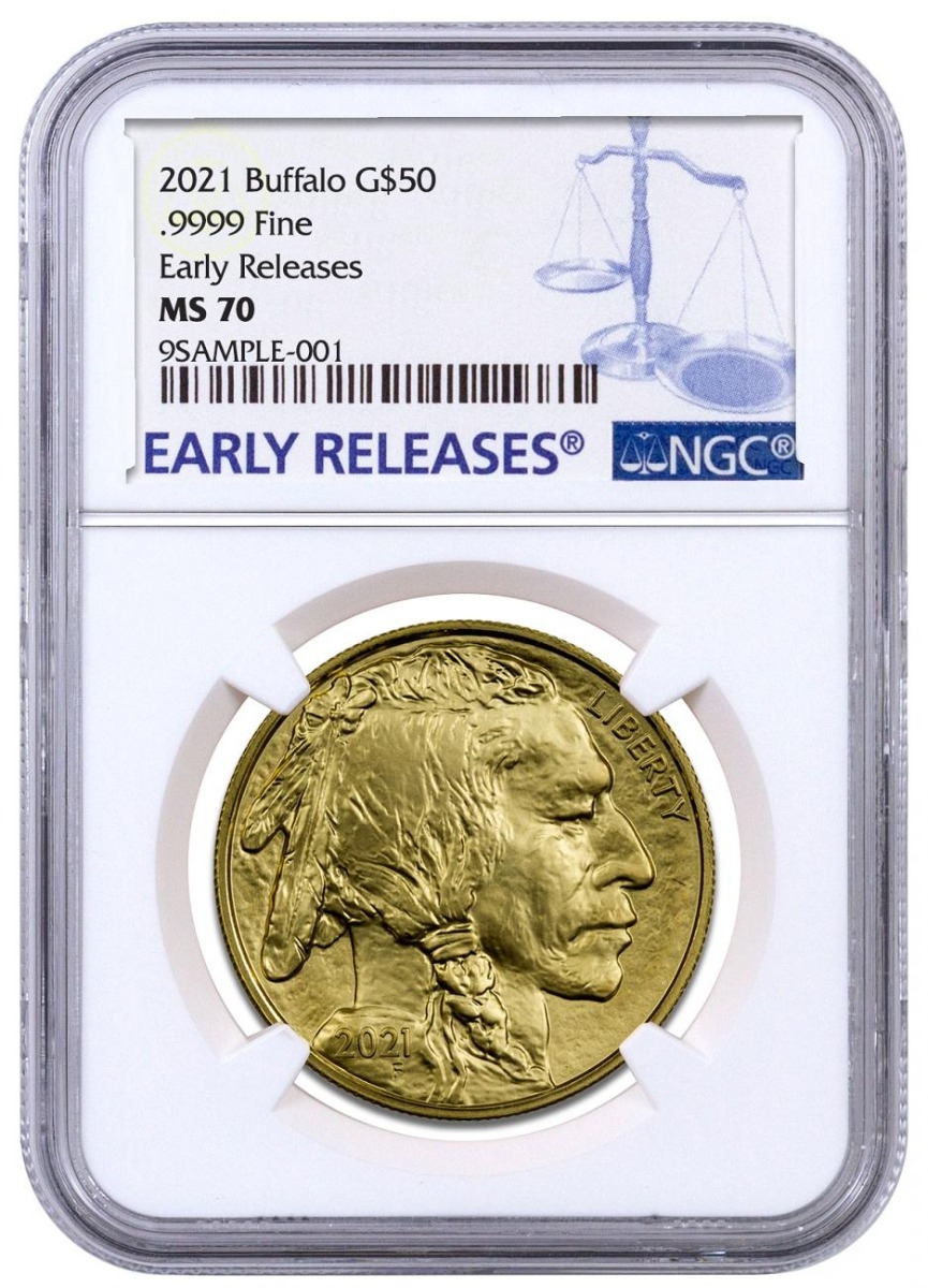2021\u0020US\u0020Gold\u0020Buffalo\u0020NGC\u0020MS\u002D70\u0020Early\u0020Release\u00201\u0020oz\u0020Coin