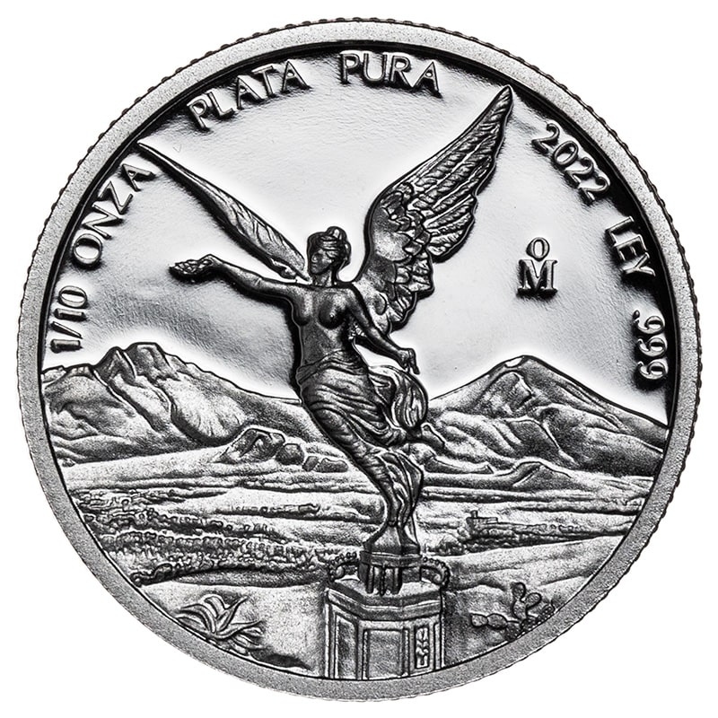 2022\u00201\u002F10\u0020oz\u0020Mexican\u0020Silver\u0020Libertad\u0020Proof\u0020Coin
