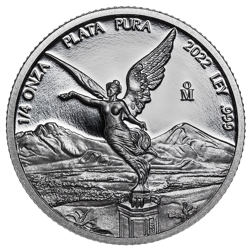 2022\u00201\u002F4\u0020oz\u0020Mexican\u0020Silver\u0020Libertad\u0020Proof\u0020Coin\u0020