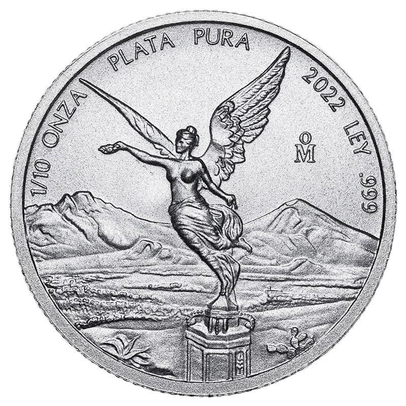 2022\u00201\u002F10\u0020oz\u0020Mexican\u0020Silver\u0020Libertad\u0020Coin