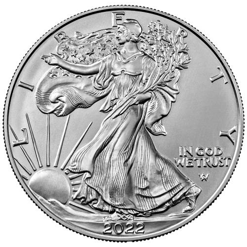2022\u00201\u0020oz\u0020American\u0020Silver\u0020Eagle\u0020Coin\u0020BU