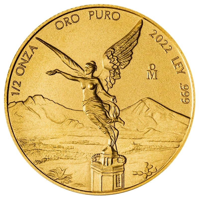 2022\u00201\u002F2\u0020oz\u0020Mexican\u0020Gold\u0020Libertad\u0020Coin\u0020\u0028BU\u0029