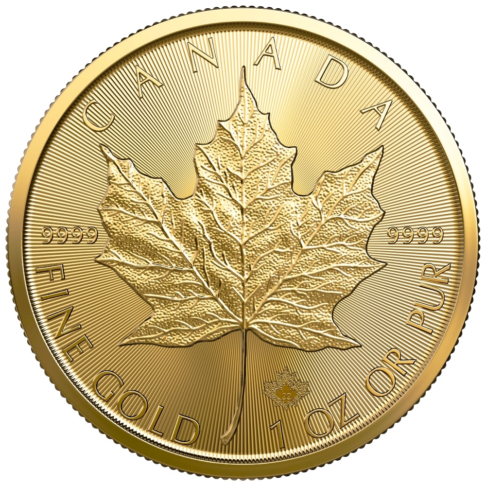 2022\u00201\u0020oz\u0020Gold\u0020Maple\u0020Leaf\u0020Coin\u0020BU