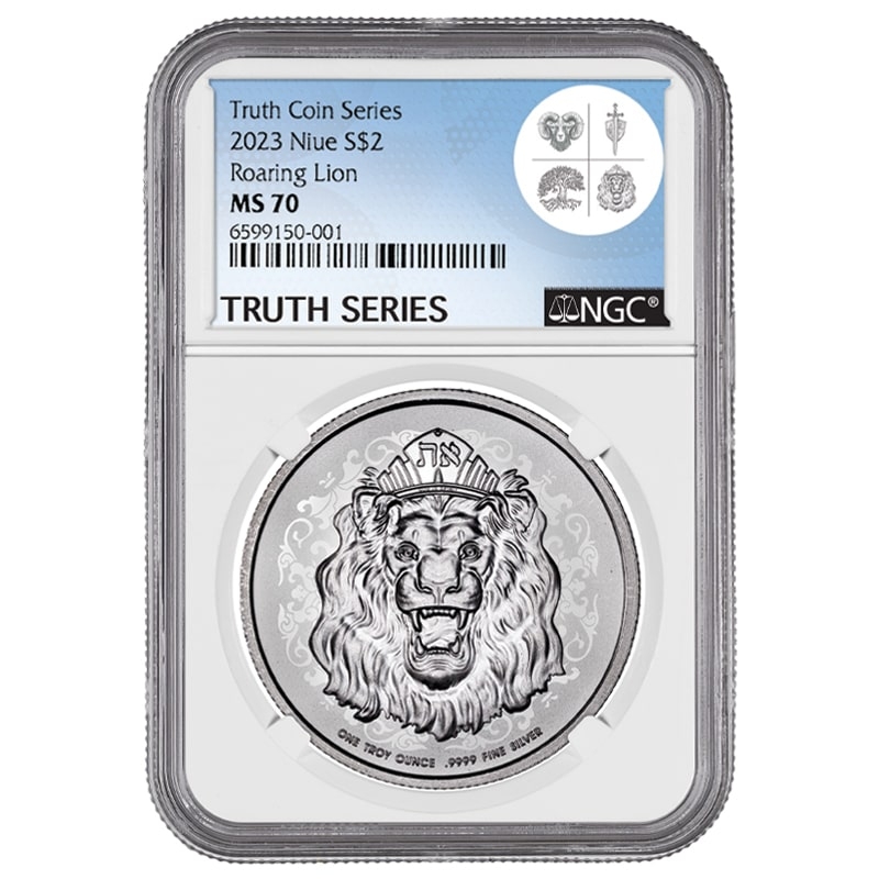 2023\u00201\u0020oz\u0020NGC\u0020MS\u002D70\u0020Roaring\u0020Lion\u0020Silver\u0020Coin