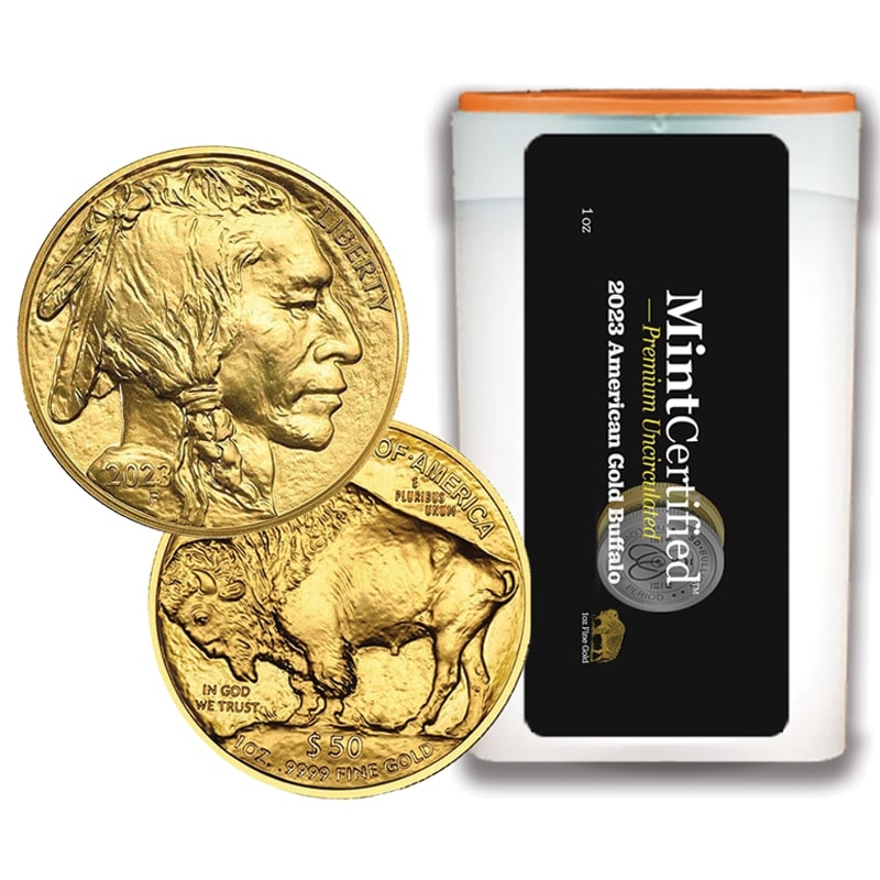 2023\u00201\u0020oz\u0020American\u0020Gold\u0020Buffalo\u0020MintCertified\u2122\u0020Premium\u0020Uncirculated\u0020\u007C\u0020Sealed\u0020Tube