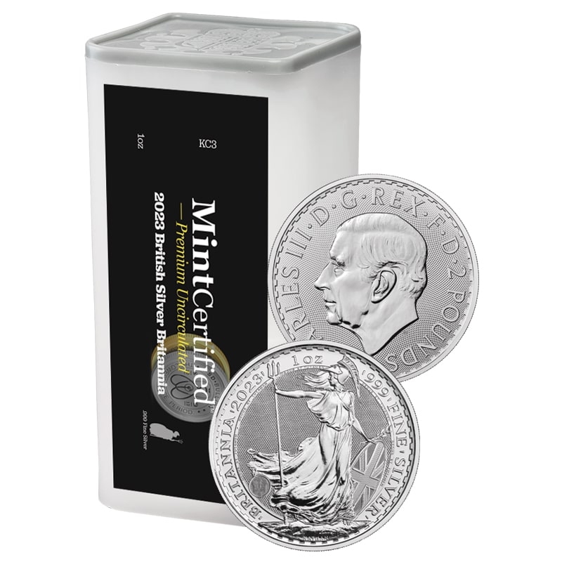 2023\u00201\u0020oz\u0020Silver\u0020Britannia\u0020MintCertified\u2122\u0020Premium\u0020Uncirculated\u0020\u007C\u0020Sealed\u0020Tube\u0020\u0028King\u0020Charles\u0020III\u0029