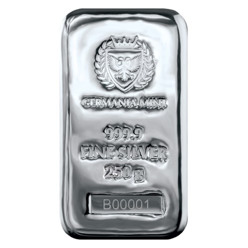 250\u0020Gram\u0020Germania\u0020Mint\u0020Silver\u0020Bar