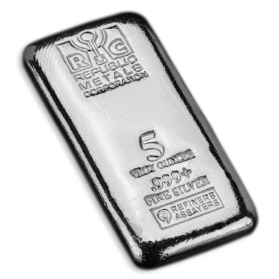 5\u0020oz\u0020Republic\u0020Metals\u0020Silver\u0020Bar\u0020\u002D\u0020Cast\u0020Bar