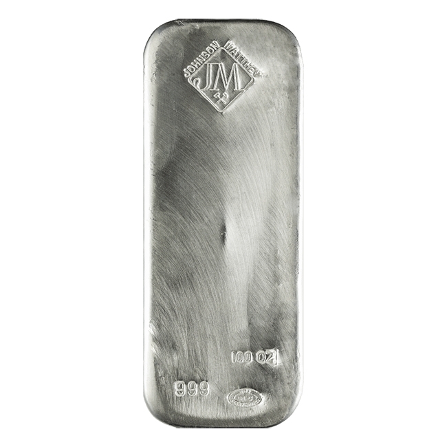 100\u0020oz\u0020Johnson\u0020Matthey\u0020Silver\u0020Bar
