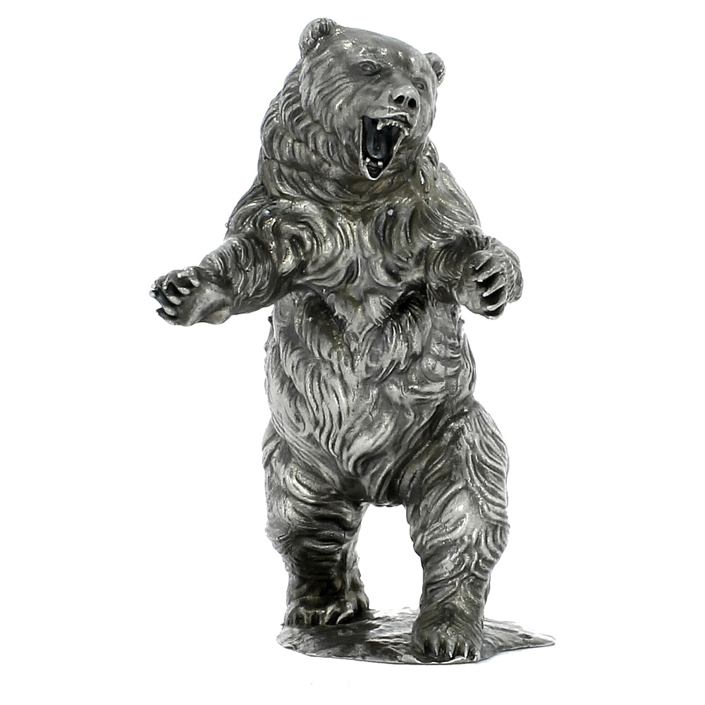 Ozzy\u0020the\u0020Bear\u002012\u0020oz\u0020Sterling\u0020Silver\u0020Statue