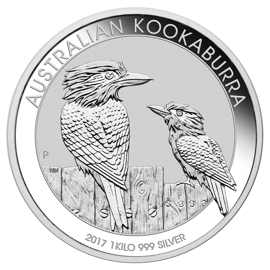 2017\u00201\u0020Kilo\u0020Australian\u0020Kookaburra\u0020Silver\u0020Coin