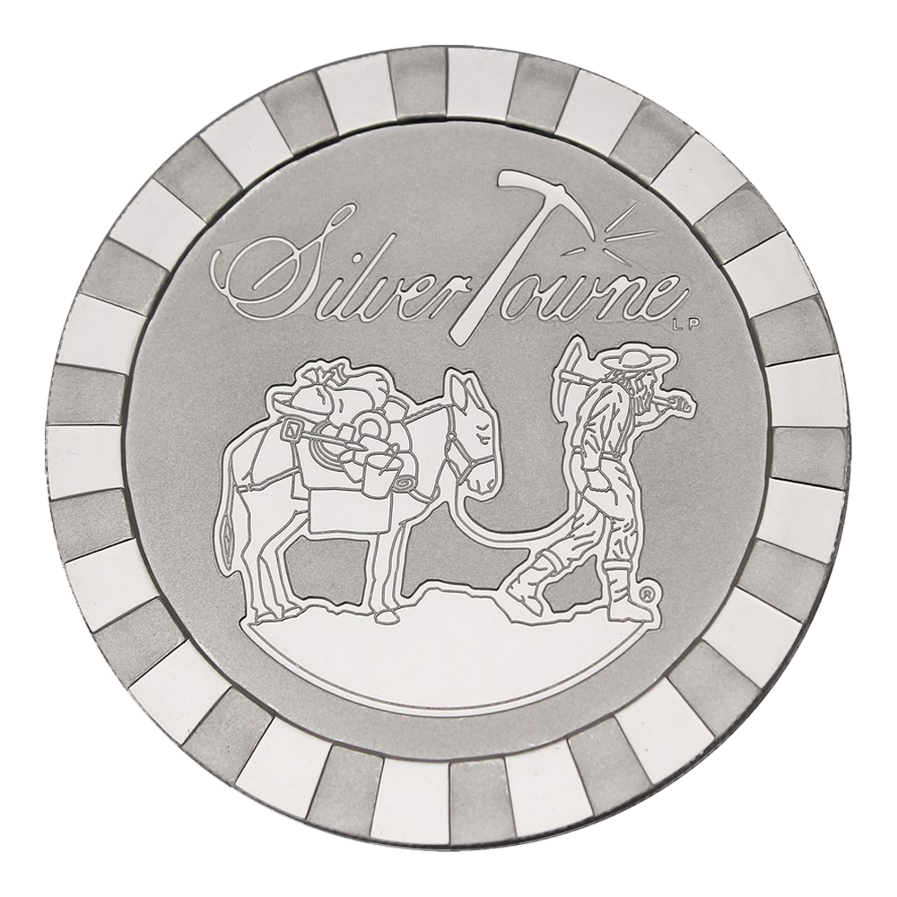 5\u0020oz\u0020SilverTowne\u0020Prospector\u0020Stackable\u0020Silver\u0020Round