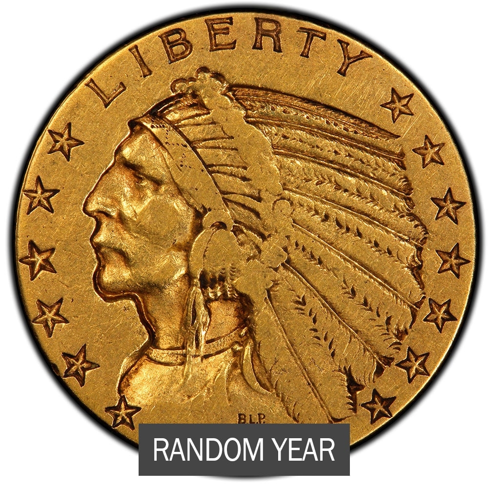 \u00245\u0020Indian\u0020Half\u0020Eagle\u0020Gold\u0020Coin\u0020\u0028VF\u002B\u0029\u0020\u002D\u0020Random\u0020Year