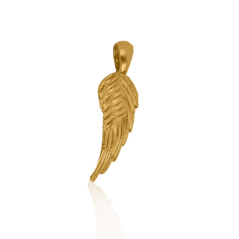 Gold\u0020Angel\u0020Wing\u0020Pendant\u0020\u002D\u0020SD24K