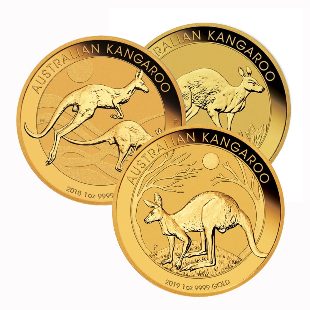 Australian\u0020Kangaroo\u0020Gold\u0020Coin\u00201\u0020oz\u0020\u002D\u0020Random\u0020Year
