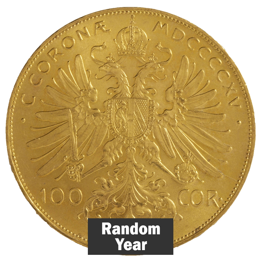 100\u0020Corona\u0020Austrian\u0020Gold\u0020Coin\u0020BU\u0020\u0028Restrike\u0029\u0020\u002D\u0020Random\u0020Year