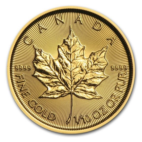 1\u002F10\u0020oz\u0020Canadian\u0020Gold\u0020Maple\u0020Leaf\u0020Coin\u0020\u002D\u0020Random\u0020Year