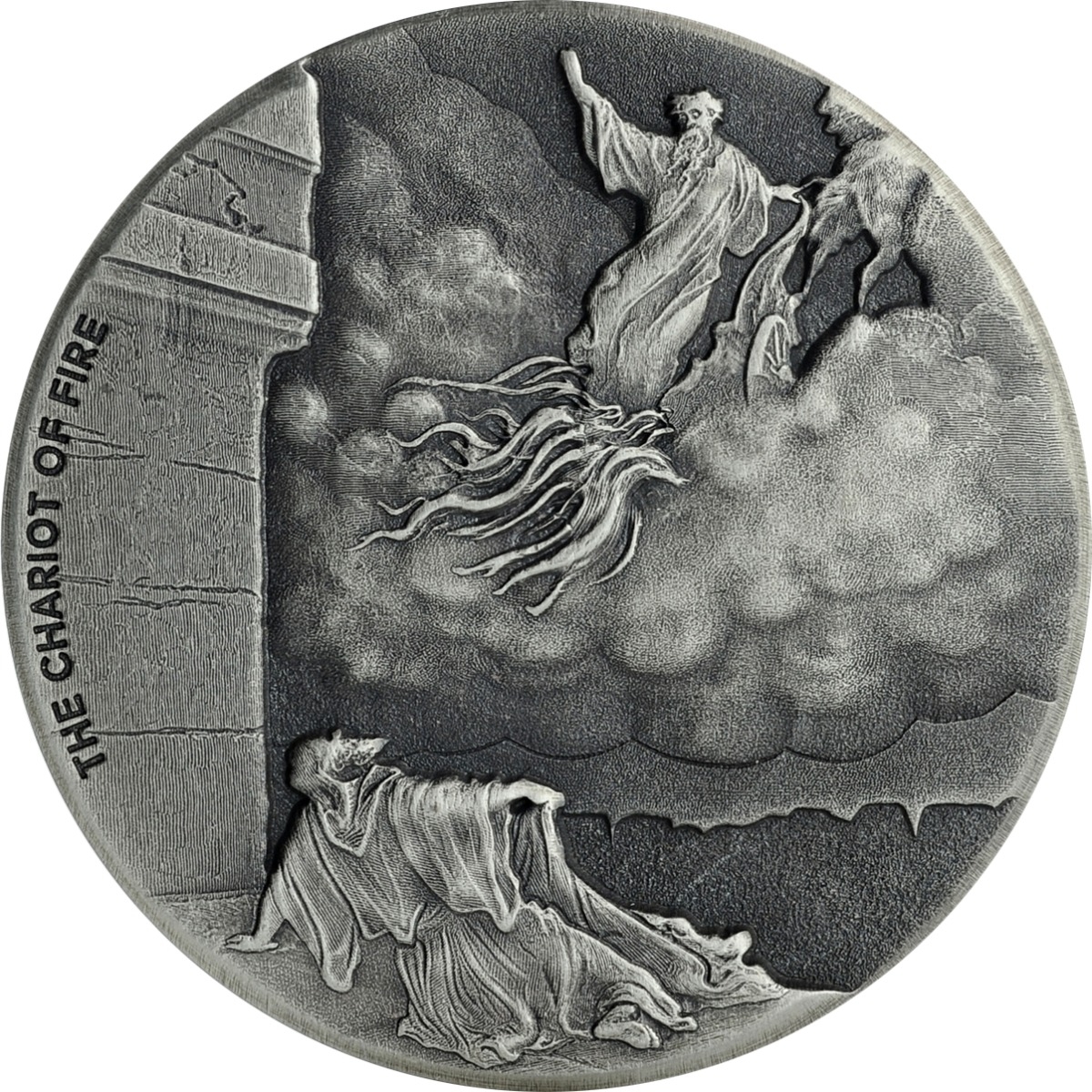 2018\u00202\u0020oz\u0020Chariot\u0020of\u0020Fire\u0020Biblical\u0020Silver\u0020Coin\u0020Series