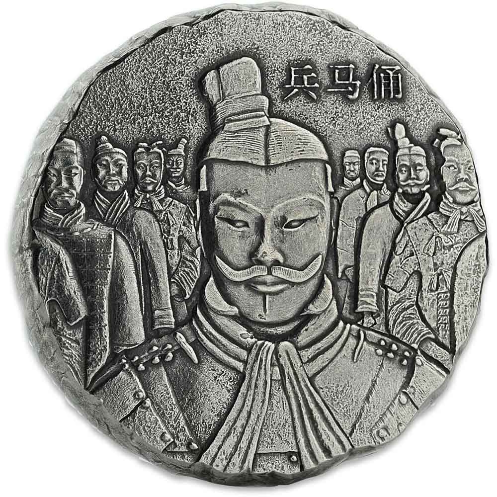2018\u00205\u0020oz\u0020Fiji\u0020Terracotta\u0020Army\u0020Silver\u0020Coin