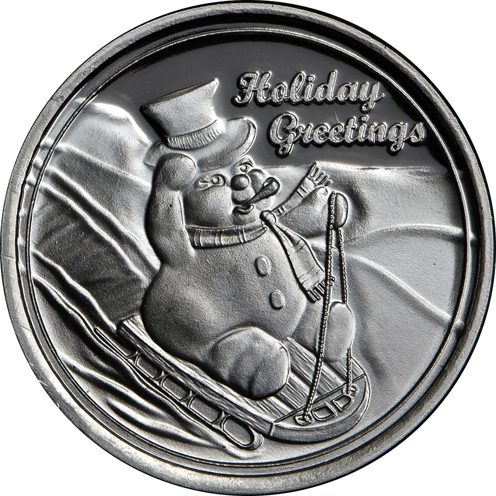 1\u0020oz\u0020Frosty\u0020the\u0020Snowman\u0020Silver\u0020Round