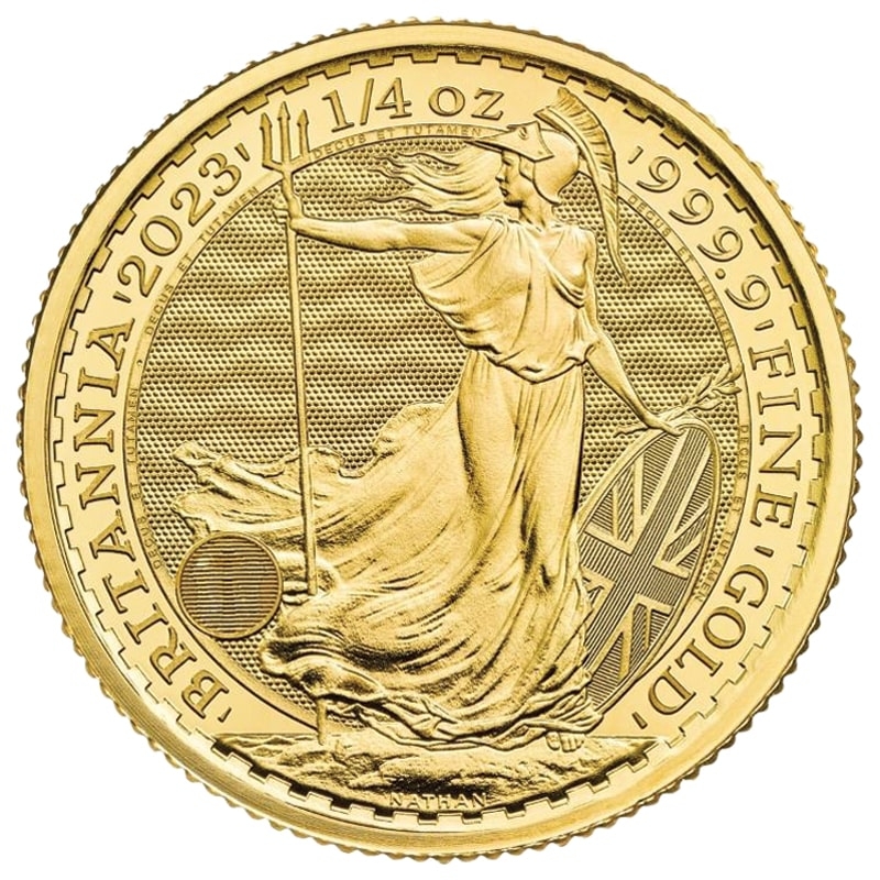 2023\u00201\u002F4\u0020oz\u0020Gold\u0020Britannia\u0020Coin\u0020BU\u0020\u0028King\u0020Charles\u0020III\u0029