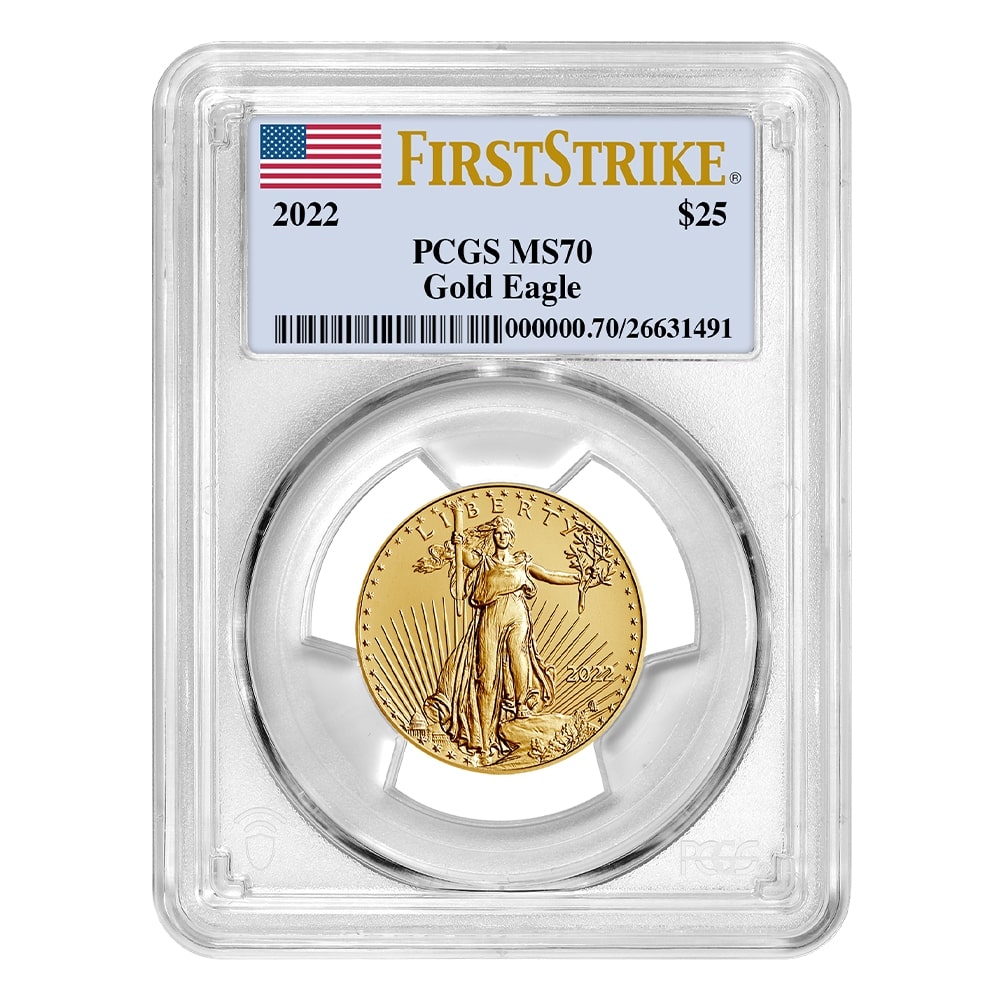2022\u00201\u002F2\u0020oz\u0020PCGS\u0020MS\u002D70\u0020FS\u0020American\u0020Gold\u0020Eagle\u0020Coin