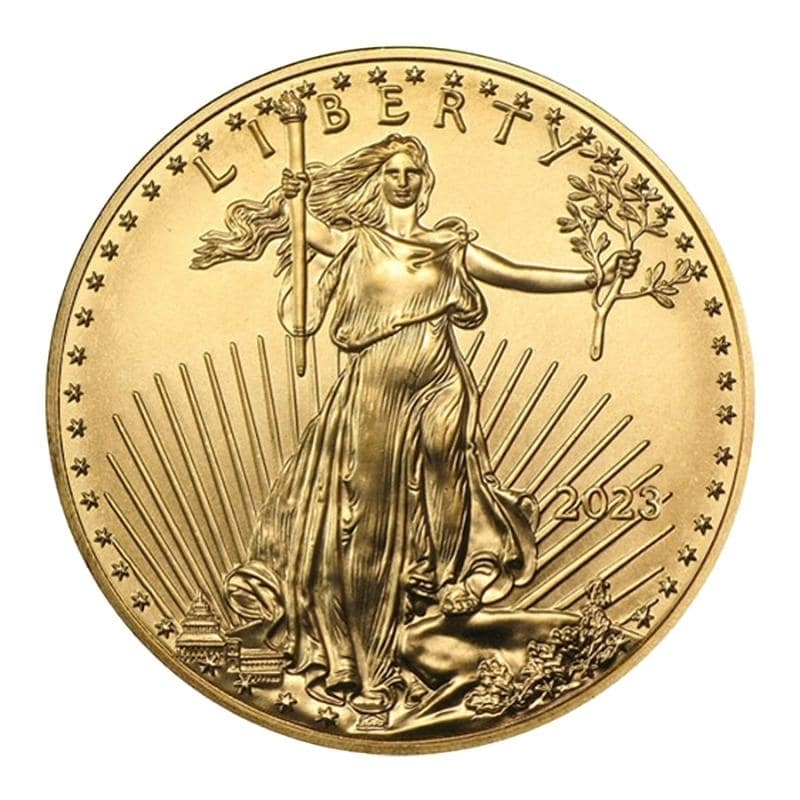 2023\u00201\u002F10\u0020oz\u0020American\u0020Gold\u0020Eagle\u0020Coin\u0020BU