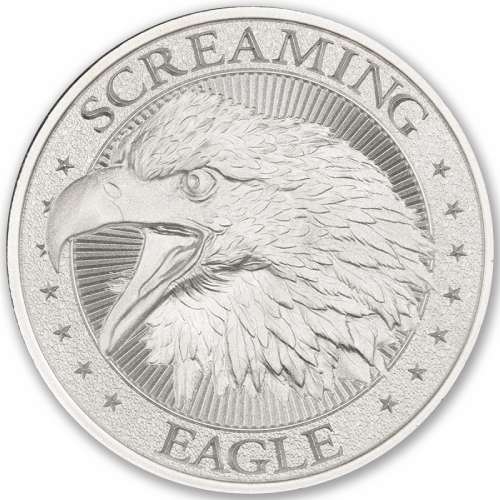 2\u0020oz\u0020Screaming\u0020Eagle\u0020Silver\u0020Round\u0020\u002D\u0020High\u0020Relief