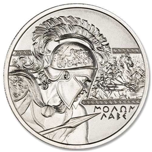 1.5\u0020oz\u0020Molon\u0020Labe\u0020Silver\u0020Round