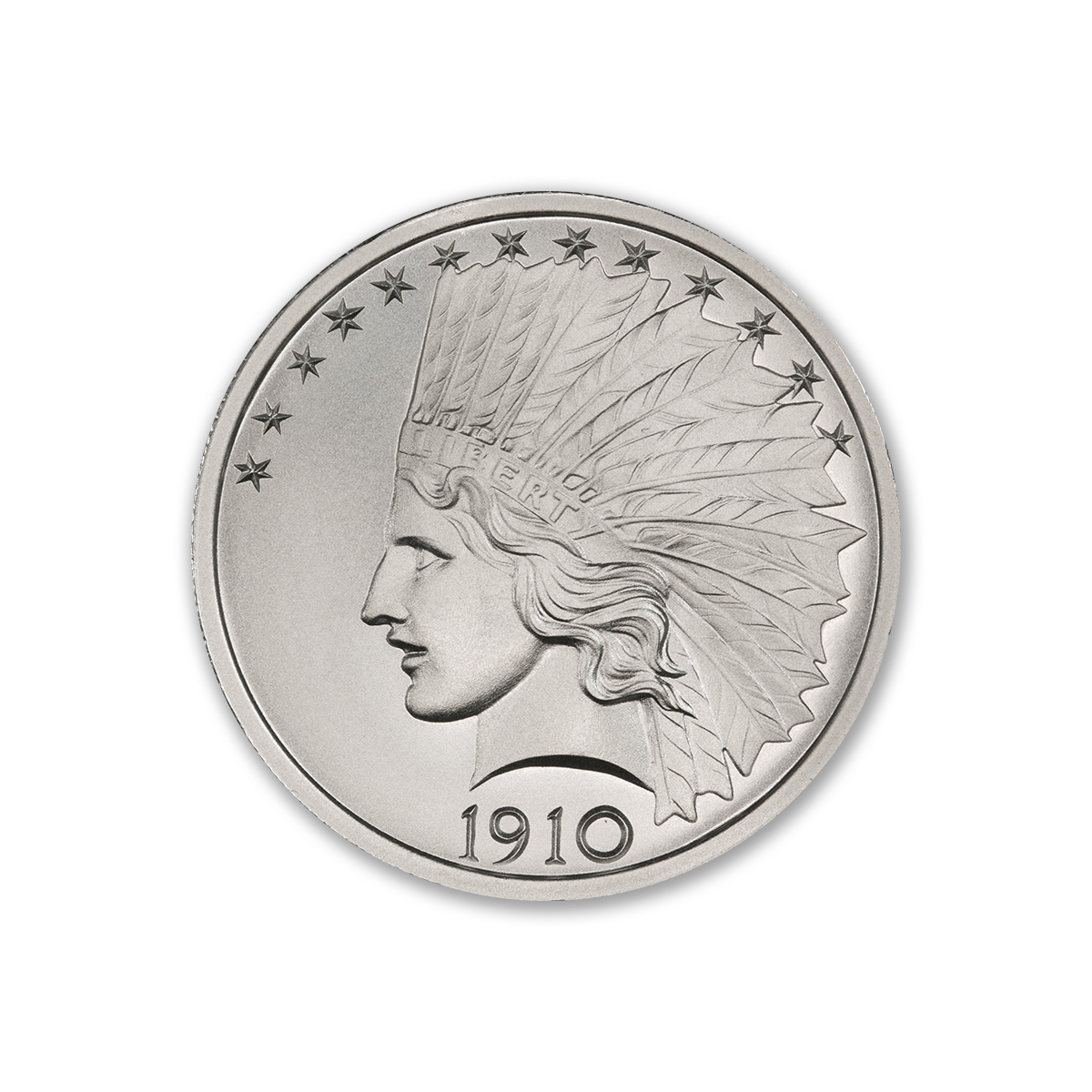 2\u0020oz\u0020Indian\u0020Tribute\u0020Silver\u0020Round\u0020