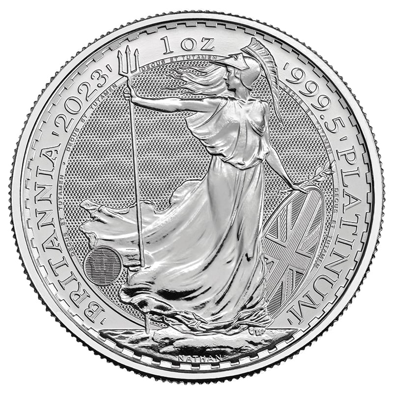 2023\u00201\u0020oz\u0020Platinum\u0020Britannia\u0020Coin\u0020BU