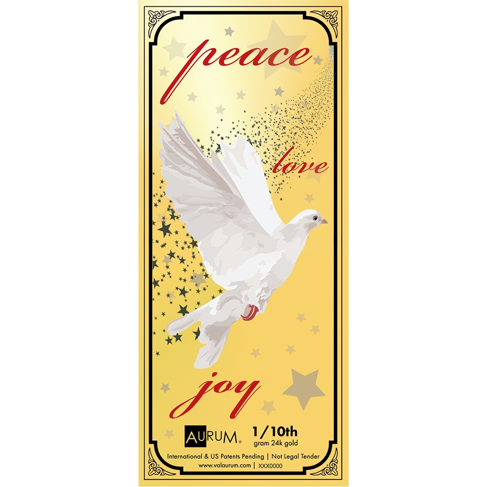 1\u002F10\u0020Gram\u0020Gold\u0020Aurum\u0020Peace\u0020Dove\u0020Note\u0020\u002824K\u0029