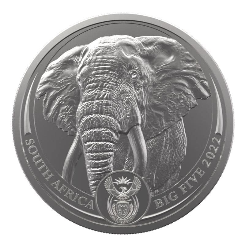 2022\u00201\u0020oz\u0020South\u0020African\u0020Platinum\u0020Elephant\u0020Coin