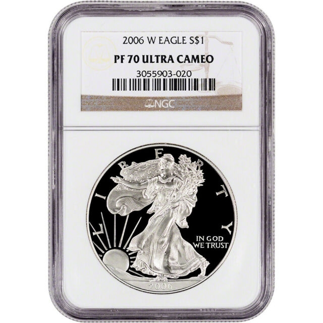 2006\u002DW\u0020NGC\u0020PF\u002D70\u0020American\u0020Silver\u0020Eagle\u0020Proof