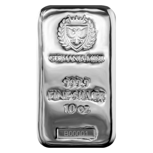10\u0020oz\u0020Germania\u0020Mint\u0020Silver\u0020Bar