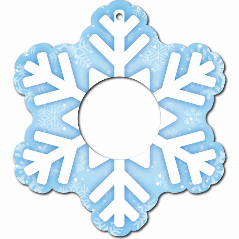 Snowflake\u0020Christmas\u0020Ornament\u0020\u002D\u002039\u0020mm\u0020Round\u0020or\u0020Coin