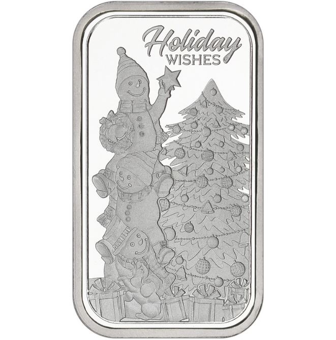 2018\u00201\u0020oz\u0020Snowmen\u0020Holiday\u0020Wishes\u0020Silver\u0020Bar