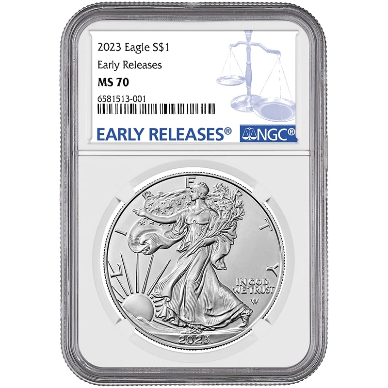 2023\u0020NGC\u0020MS\u002D70\u0020Early\u0020Release\u00201\u0020oz\u0020American\u0020Silver\u0020Eagle\u0020Coin