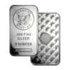5 oz Sunshine Mint Silver Bar - Microengraved Security Feature