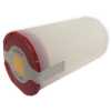 Empty 1 oz Silver Philharmonic Tube