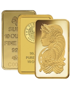 10 oz Gold Bar - Design Our Choice